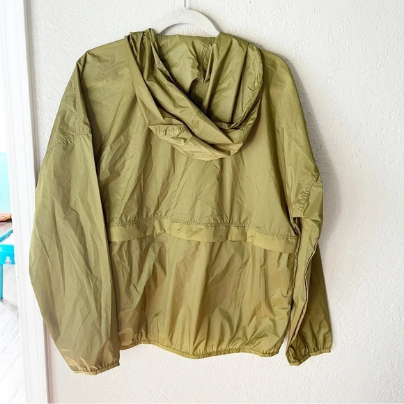 prAna Whistler Anorak Windbreaker Jacket in Sweet Grass Green L NWT - Picture 2 of 10
